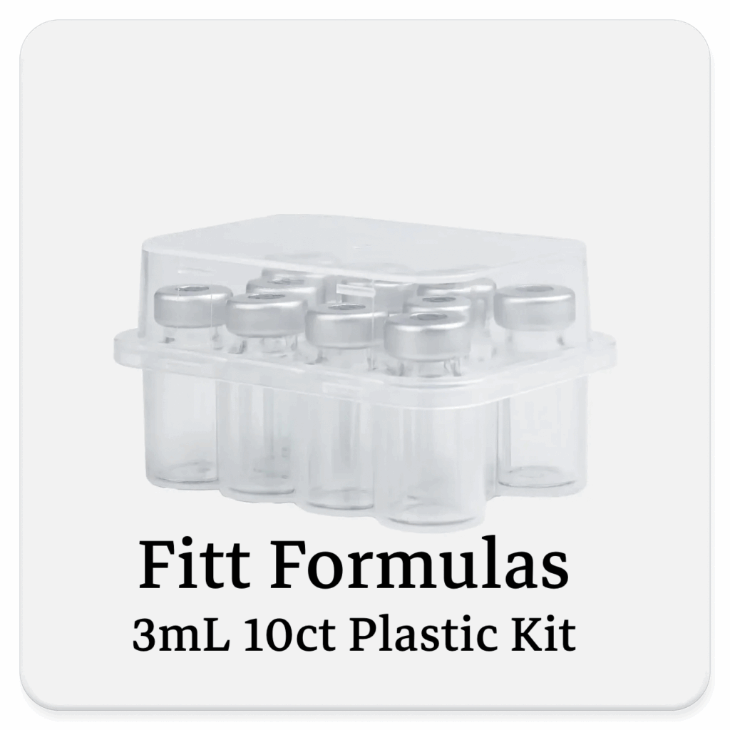 X 3ml plastic 10ct Kit (EMPTY)