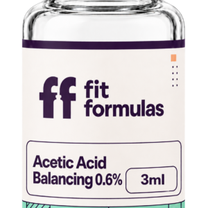 ACETIC ACID PH BALANCING SOLUTION 0.6% 3ML - Fit Formulas research product