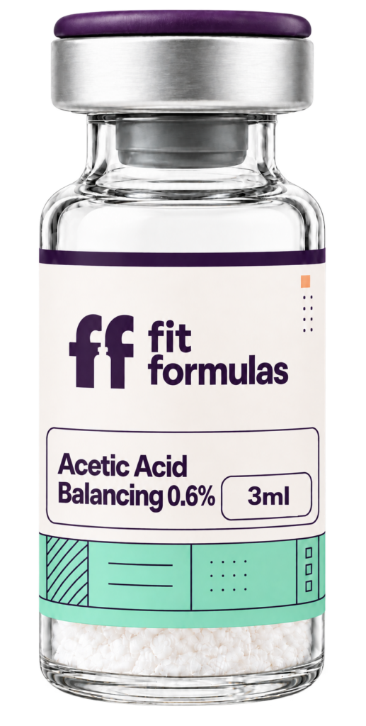 Fit Formulas Acetic Acid Balancing 0.6 percent 3mL vial