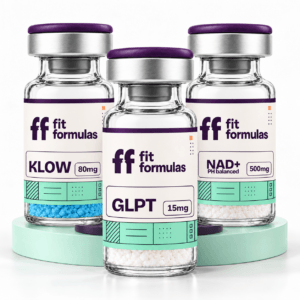 GLPT 15mg + KLOW + NAD+ Stack - Fit Formulas research product
