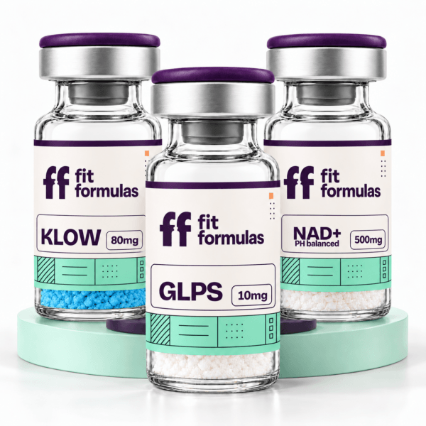 GLPS 10mg + KLOW + NAD+ Stack - Fit Formulas research product