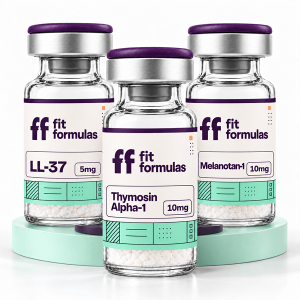 Thymosin Alpha-1 + LL-37 + Melanotan Stack - Fit Formulas research product
